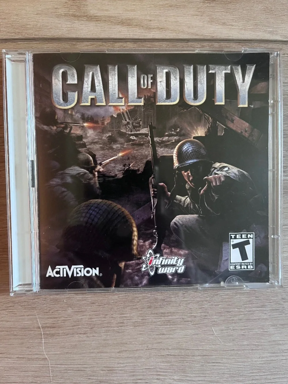 Original Call of Duty 1 PC CD-ROM 2003 Activision Windows 98/2K/XP Key Included